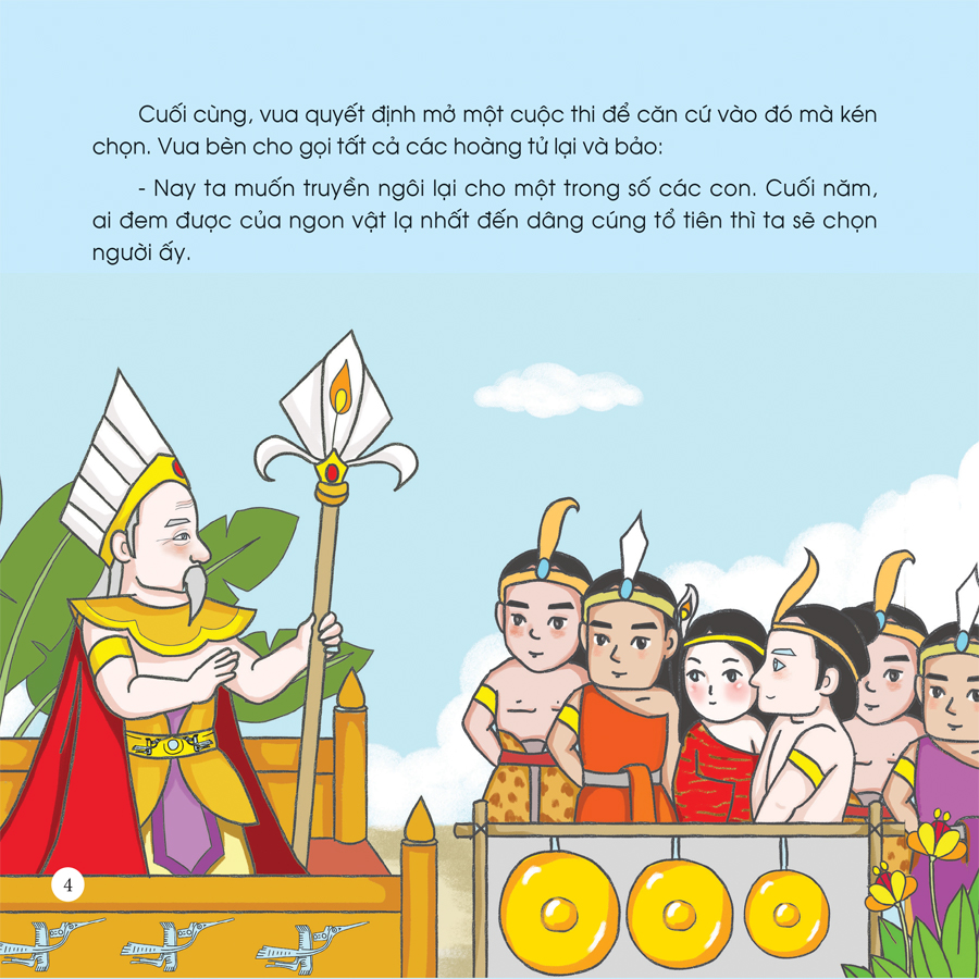 cổ tích muôn màu - bánh chưng bánh giầy