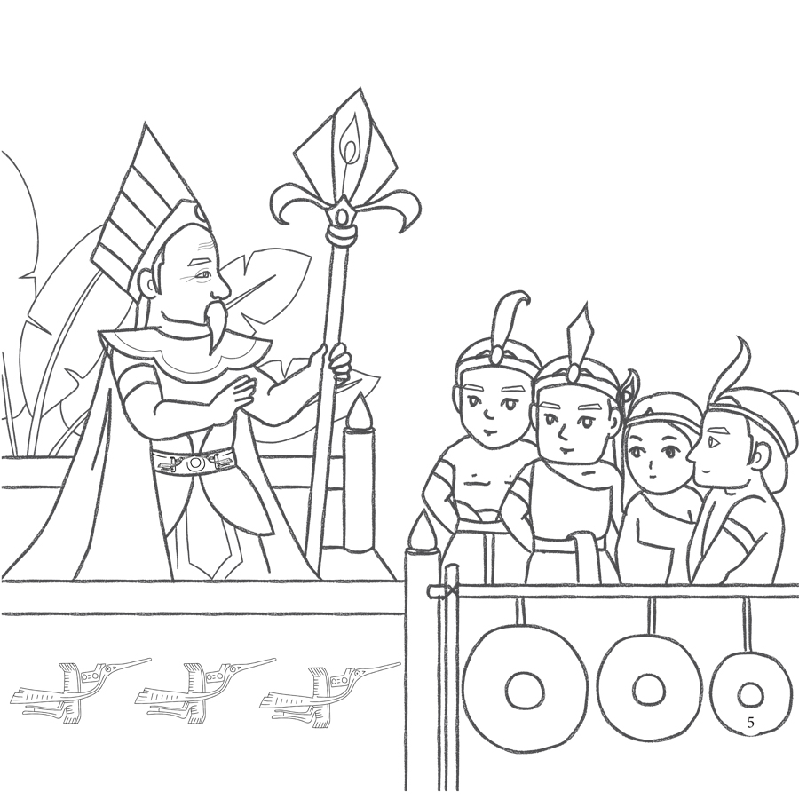 cổ tích muôn màu - bánh chưng bánh giầy