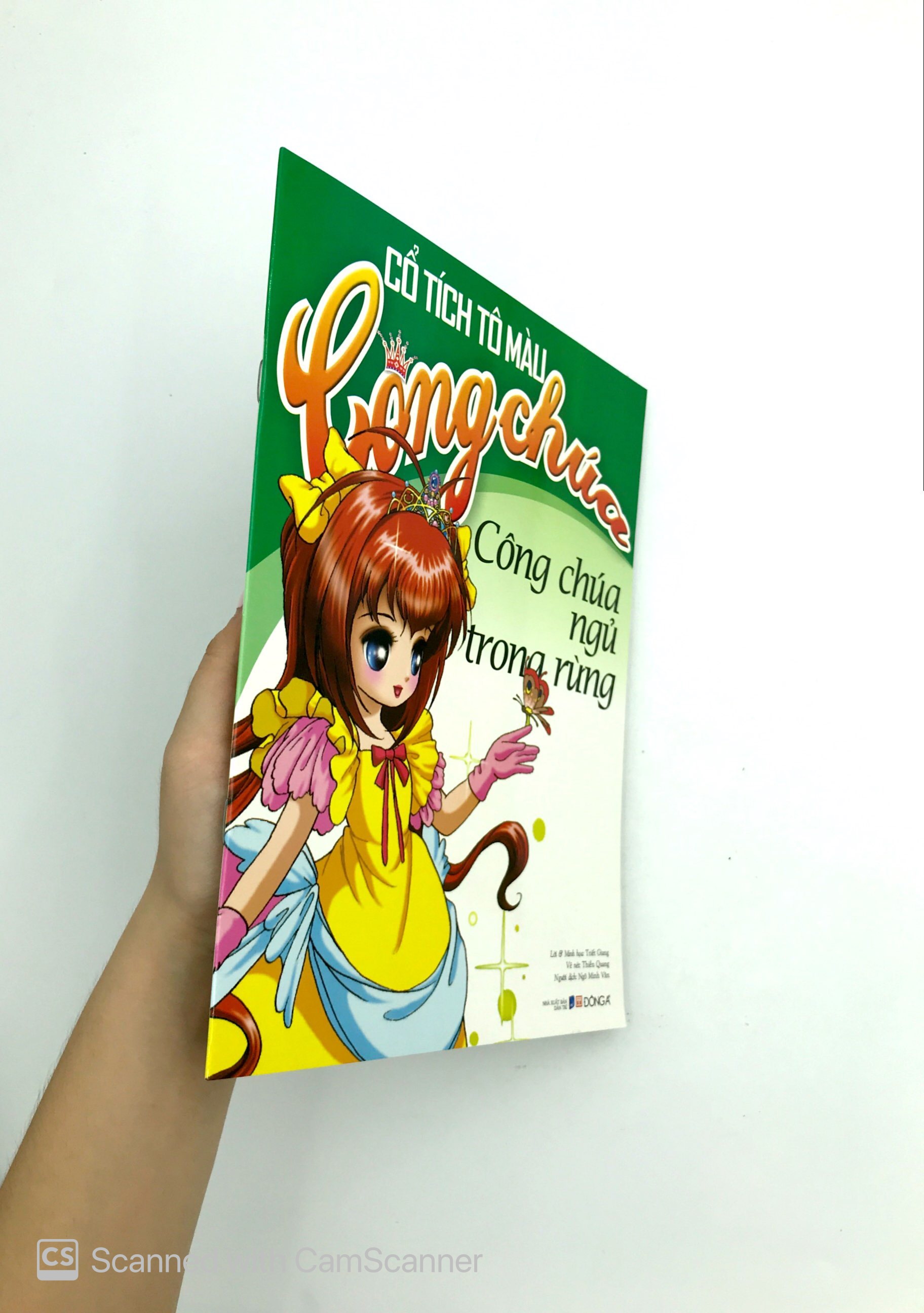 cổ tích tô màu công chúa - công chúa ngủ trong rừng