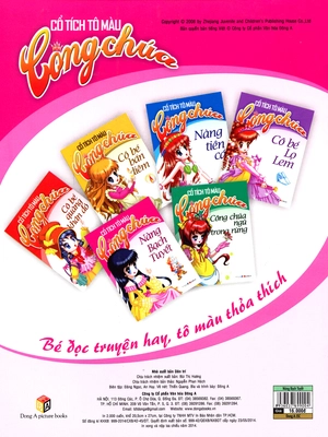 cổ tích tô màu công chúa - nàng bạch tuyết