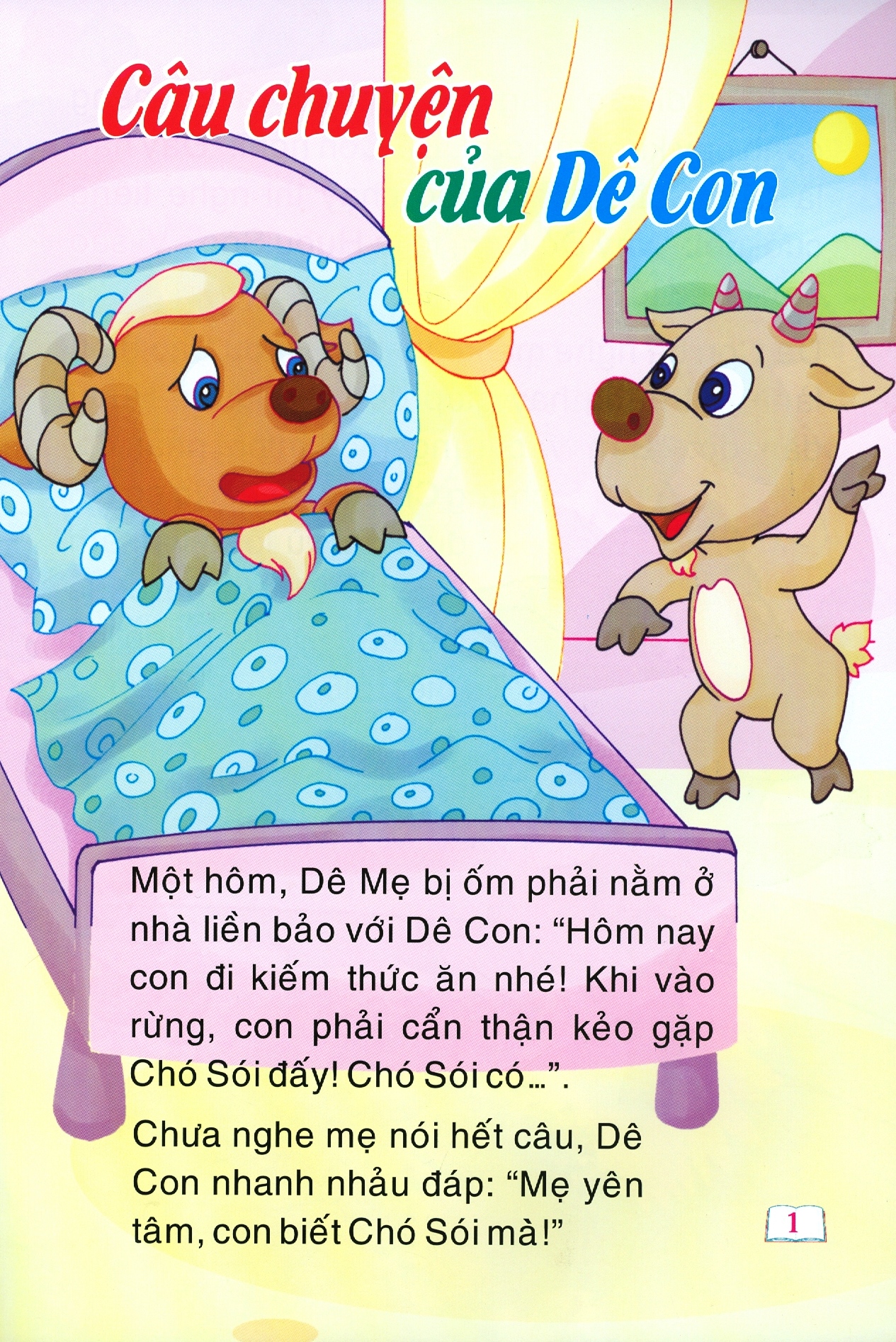 cổ tích trăng non - câu chuyện của dê con