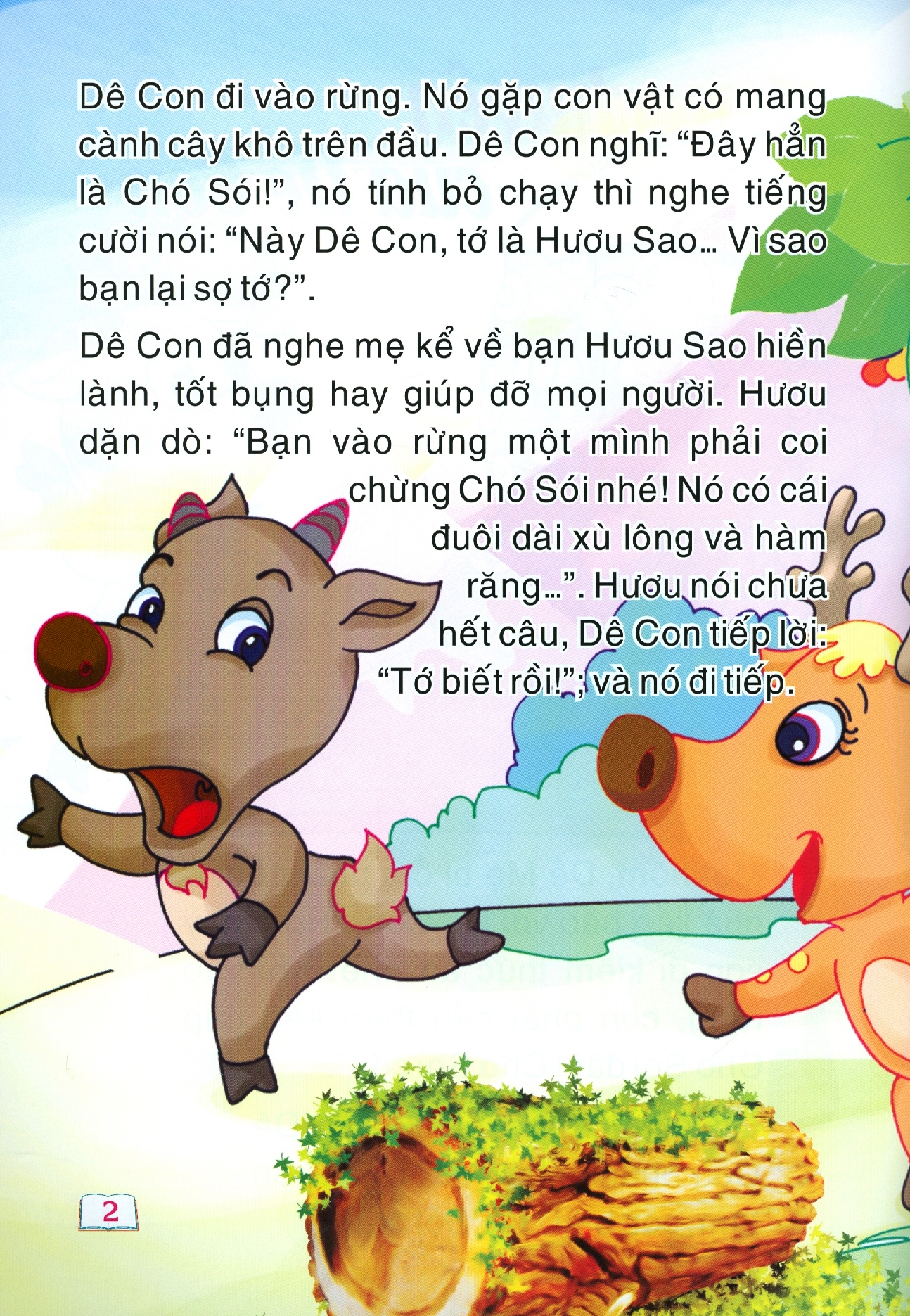 cổ tích trăng non - câu chuyện của dê con