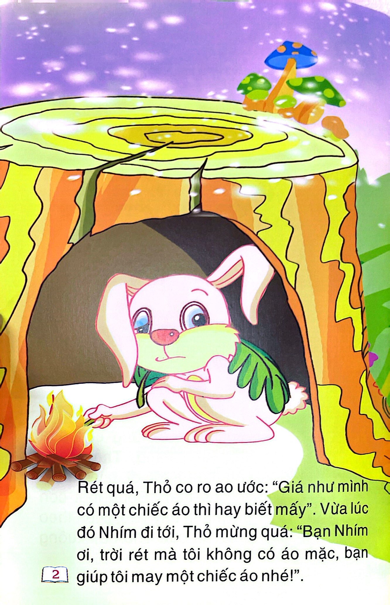 cổ tích trăng non - chiếc áo đẹp