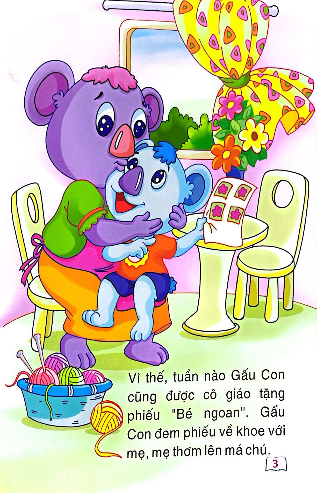 cổ tích trăng non - chiếc xe đạp của gấu con