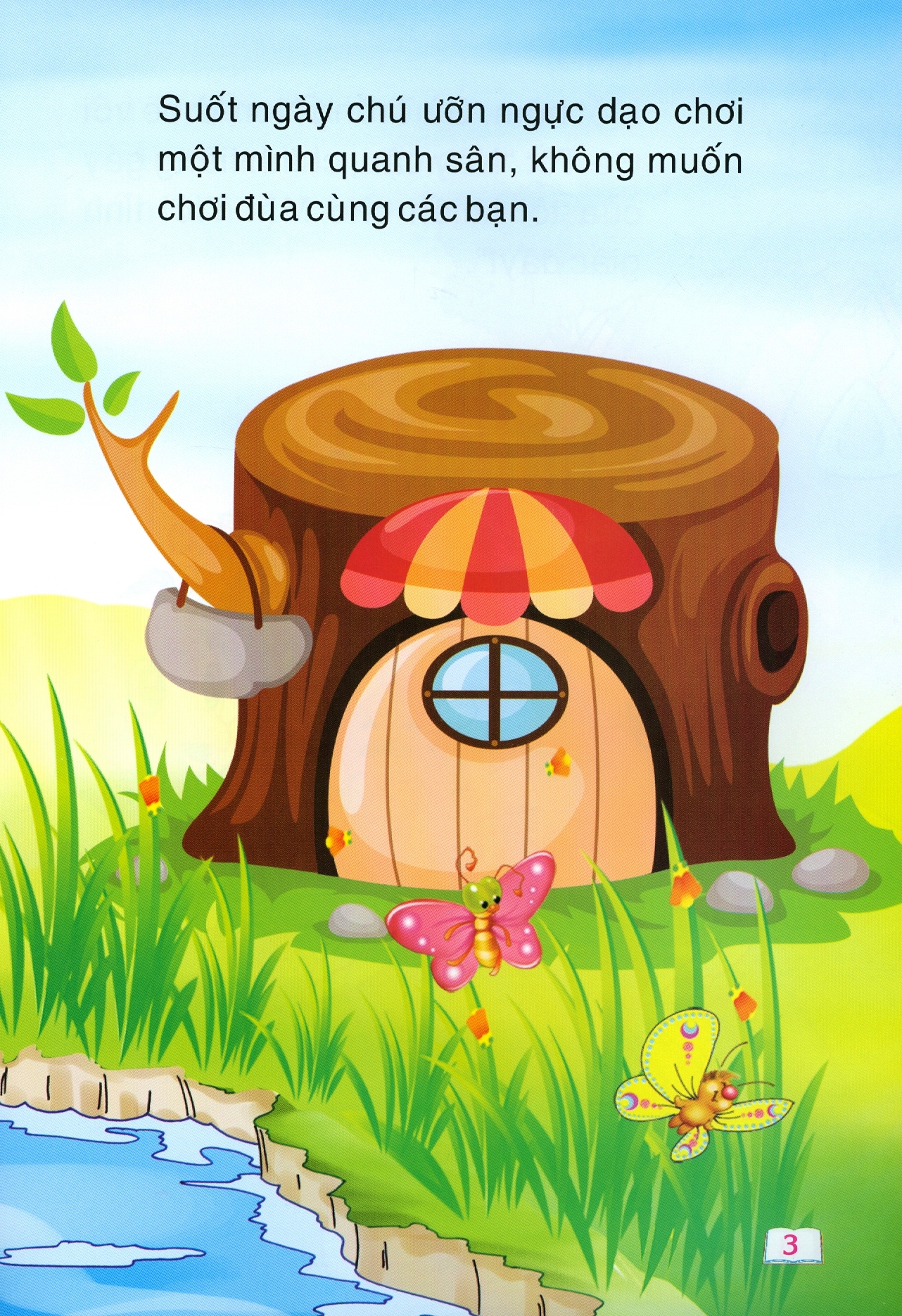 cổ tích trăng non - gà trống kiêu căng