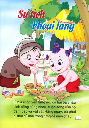 cổ tích trăng non - sự tích khoai lang