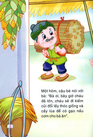 cổ tích trăng non - sự tích khoai lang