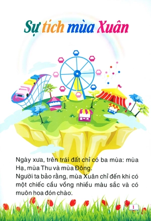 cổ tích trăng non - sự tích mùa xuân