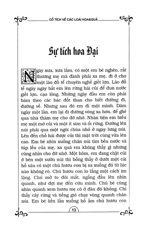 cổ tích về các loài hoa và quả (tái bản 2015)
