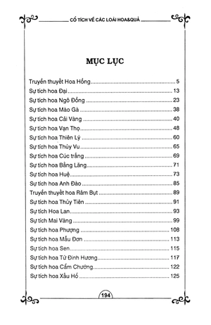 cổ tích về các loài hoa và quả (tái bản 2015)