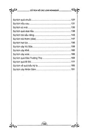 cổ tích về các loài hoa và quả (tái bản 2015)