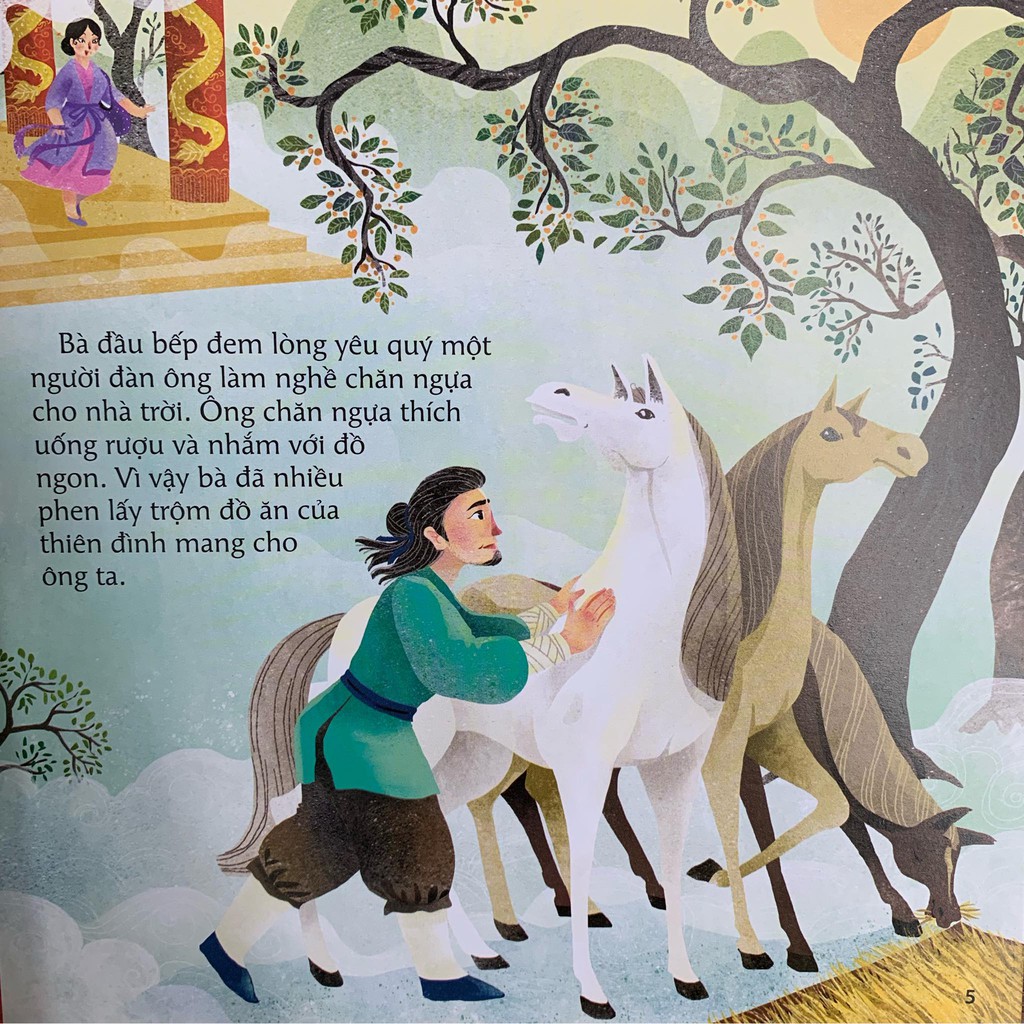 cổ tích việt nam cho bé mẫu giáo - sự tích cái chổi (tái bản 2019)