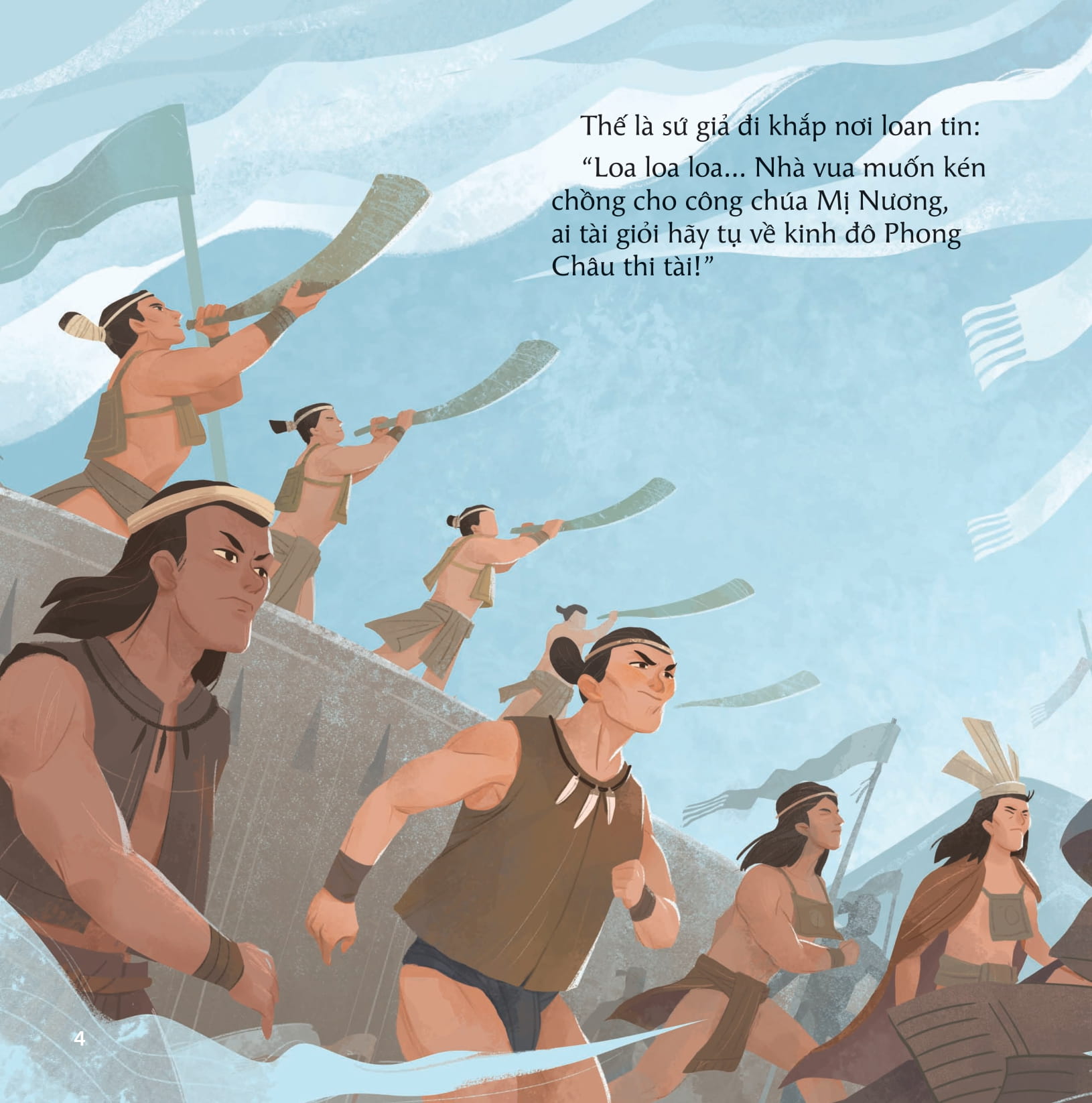 cổ tích việt nam cho bé - sơn tinh - thuỷ tinh (tái bản 2022)