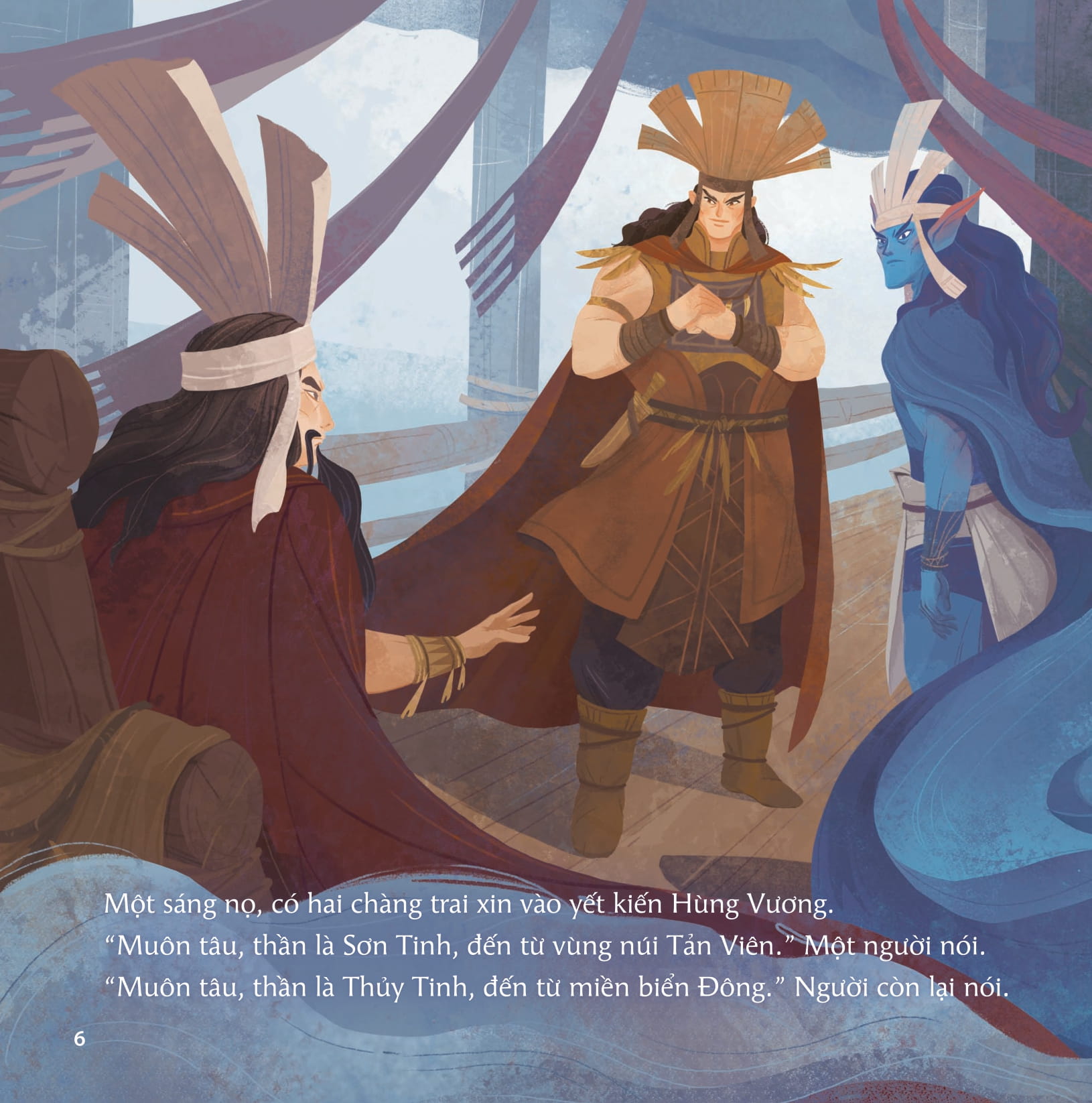 cổ tích việt nam cho bé - sơn tinh - thuỷ tinh (tái bản 2022)