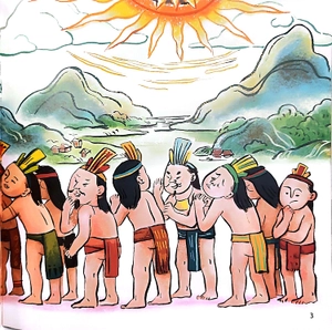 cổ tích việt nam cho bé - sự tích bánh chưng bánh dày (tái bản 2022)