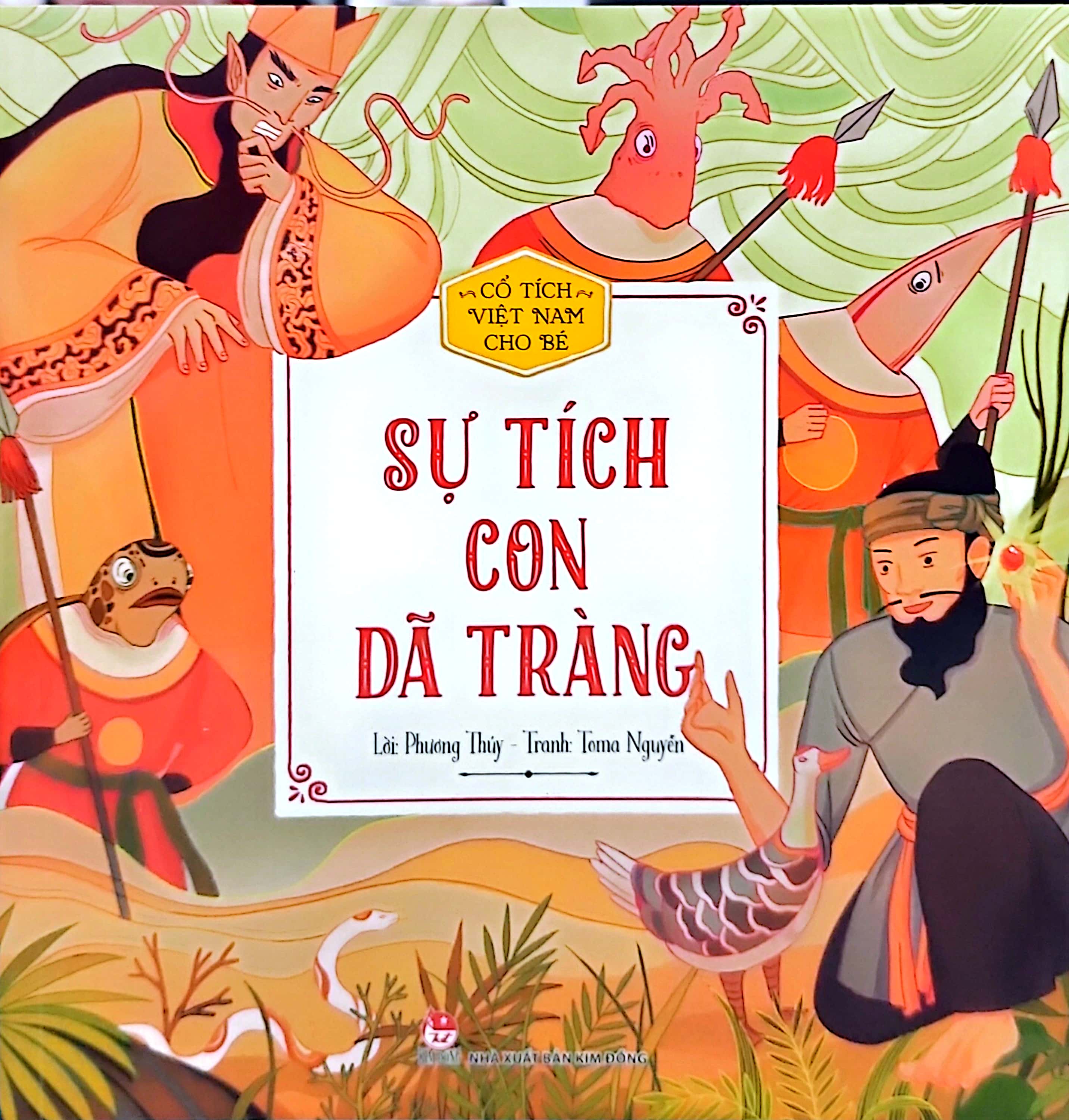 cổ tích việt nam cho bé - sự tích con dã tràng (tái bản 2021)