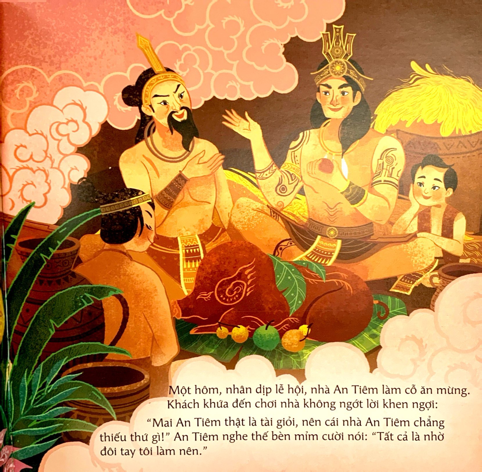 cổ tích việt nam cho bé - sự tích dưa hấu (tái bản 2022)