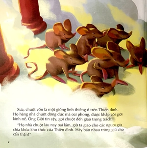 cổ tích việt nam cho bé - sự tích mèo ghét chuột (tái bản 2022)