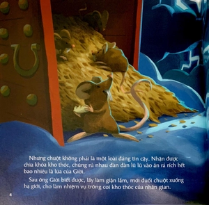 cổ tích việt nam cho bé - sự tích mèo ghét chuột (tái bản 2022)