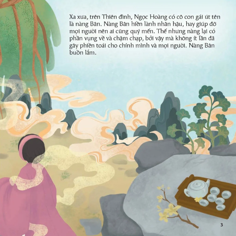 cổ tích việt nam cho bé - sự tích rét nàng bân