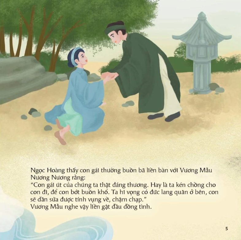 cổ tích việt nam cho bé - sự tích rét nàng bân