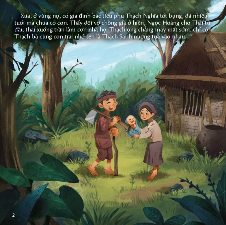 cổ tích việt nam cho bé - thạch sanh