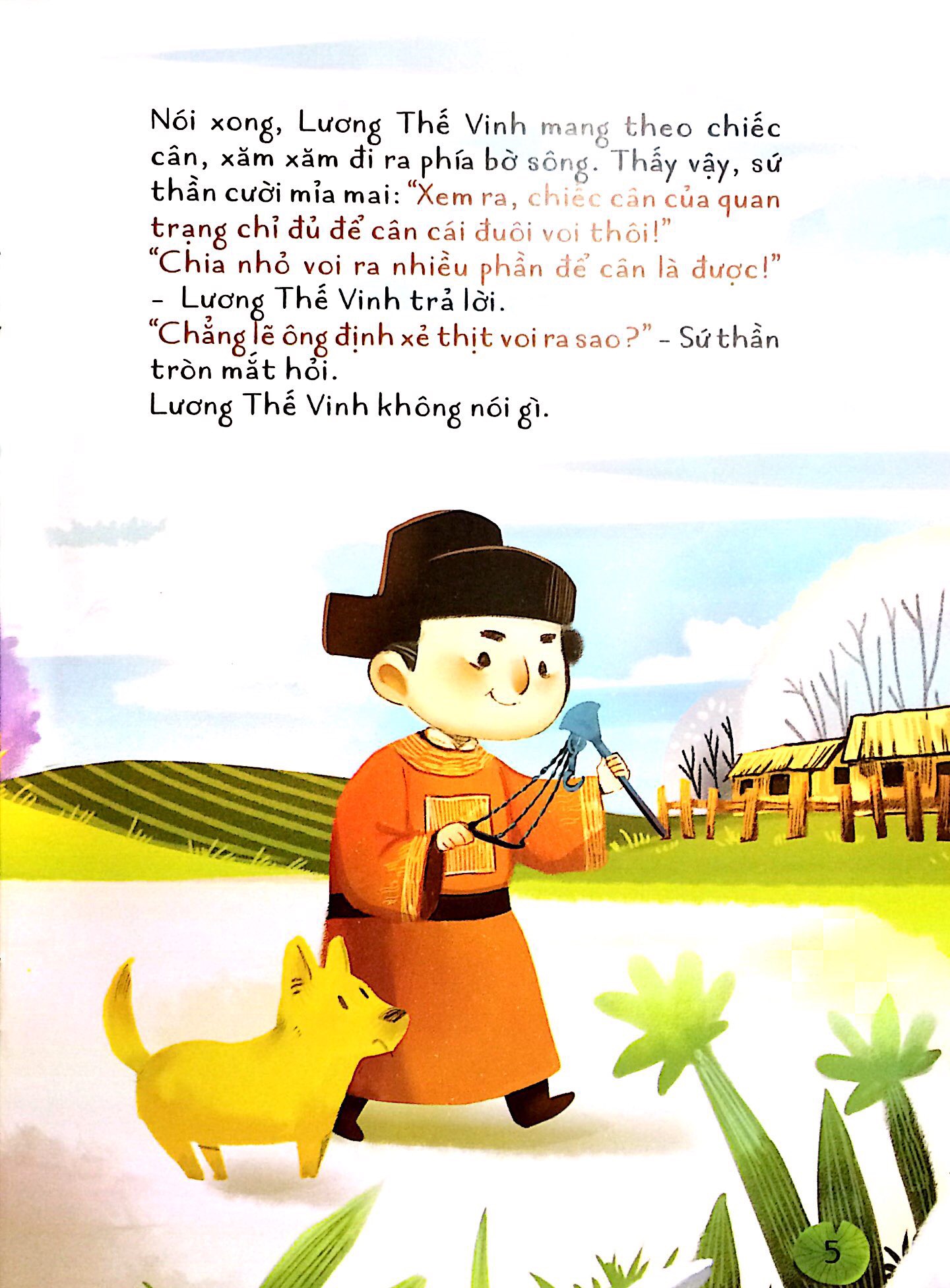 cổ tích việt nam - trạng lường cân voi