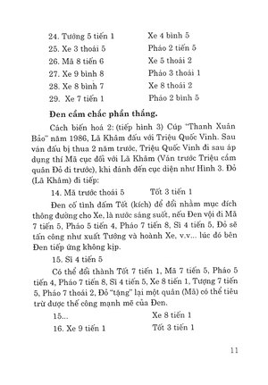 cờ tướng - những phương pháp khai cục mới nhất