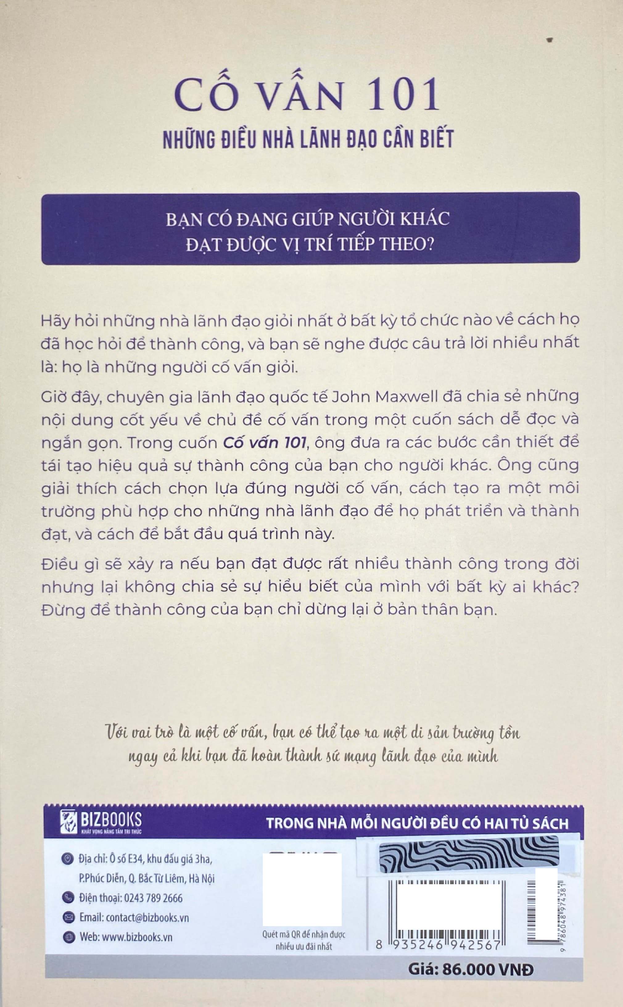 Co Van 101 - Mentoring 101 (Tai Ban 2025)