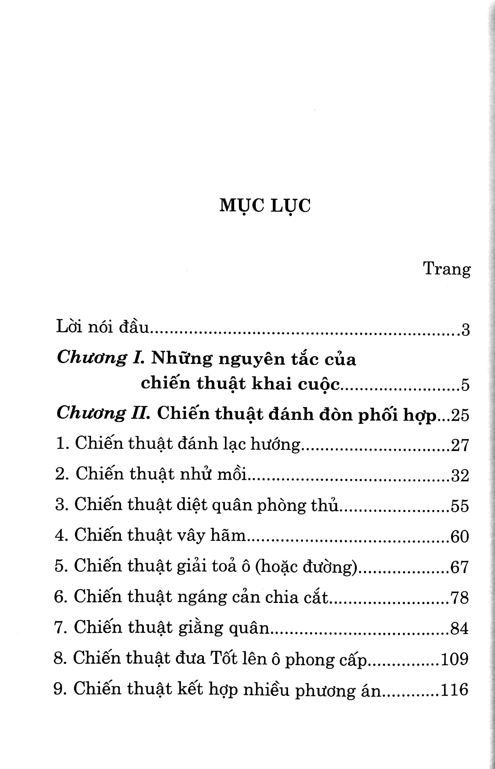 cờ vua - chiến thuật khai cuộc - những điều cần phải nhớ