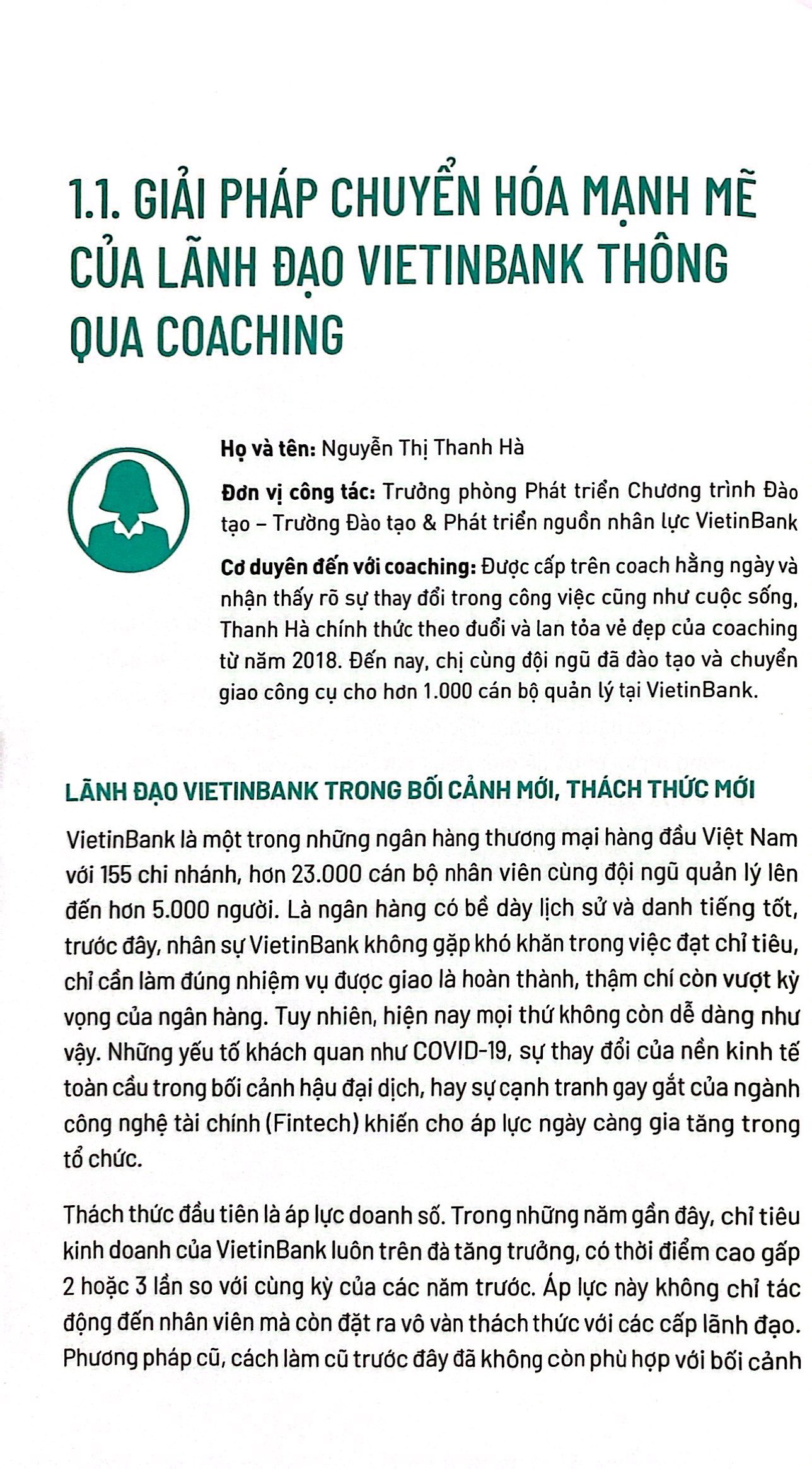 coaching - quyền năng của nhà lãnh đạo