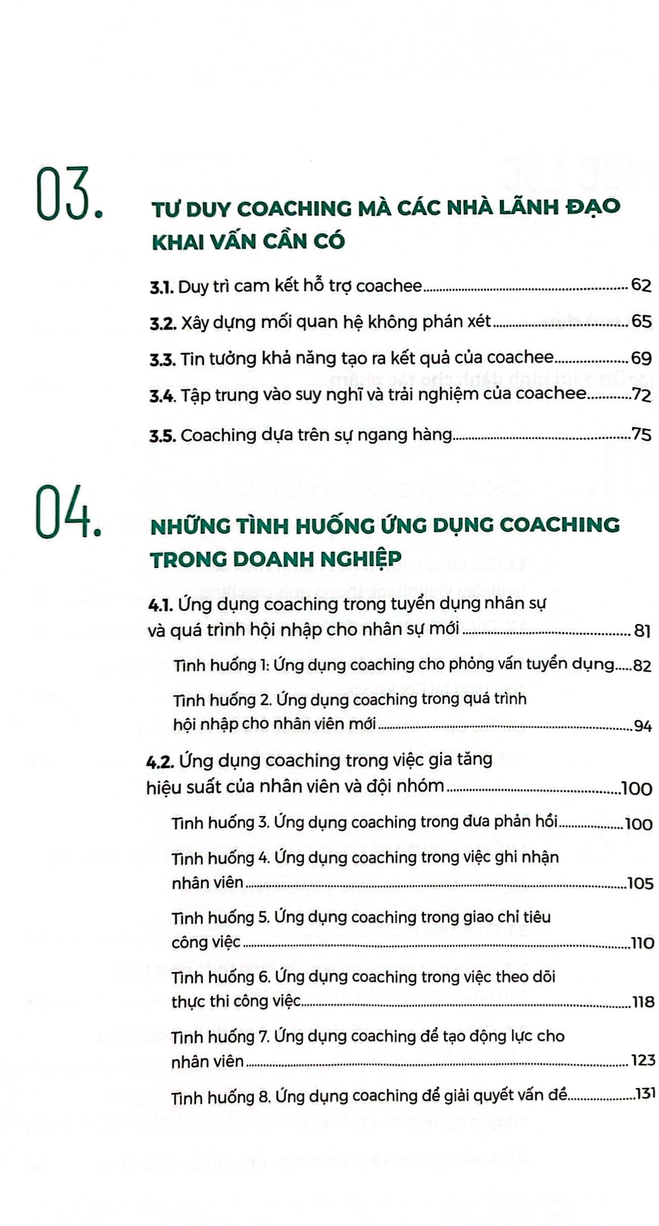 coaching - quyền năng của nhà lãnh đạo