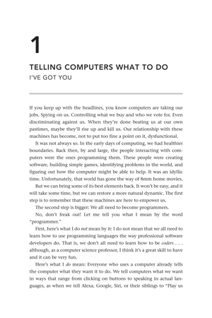 code to joy - why everyone should learn a little programming