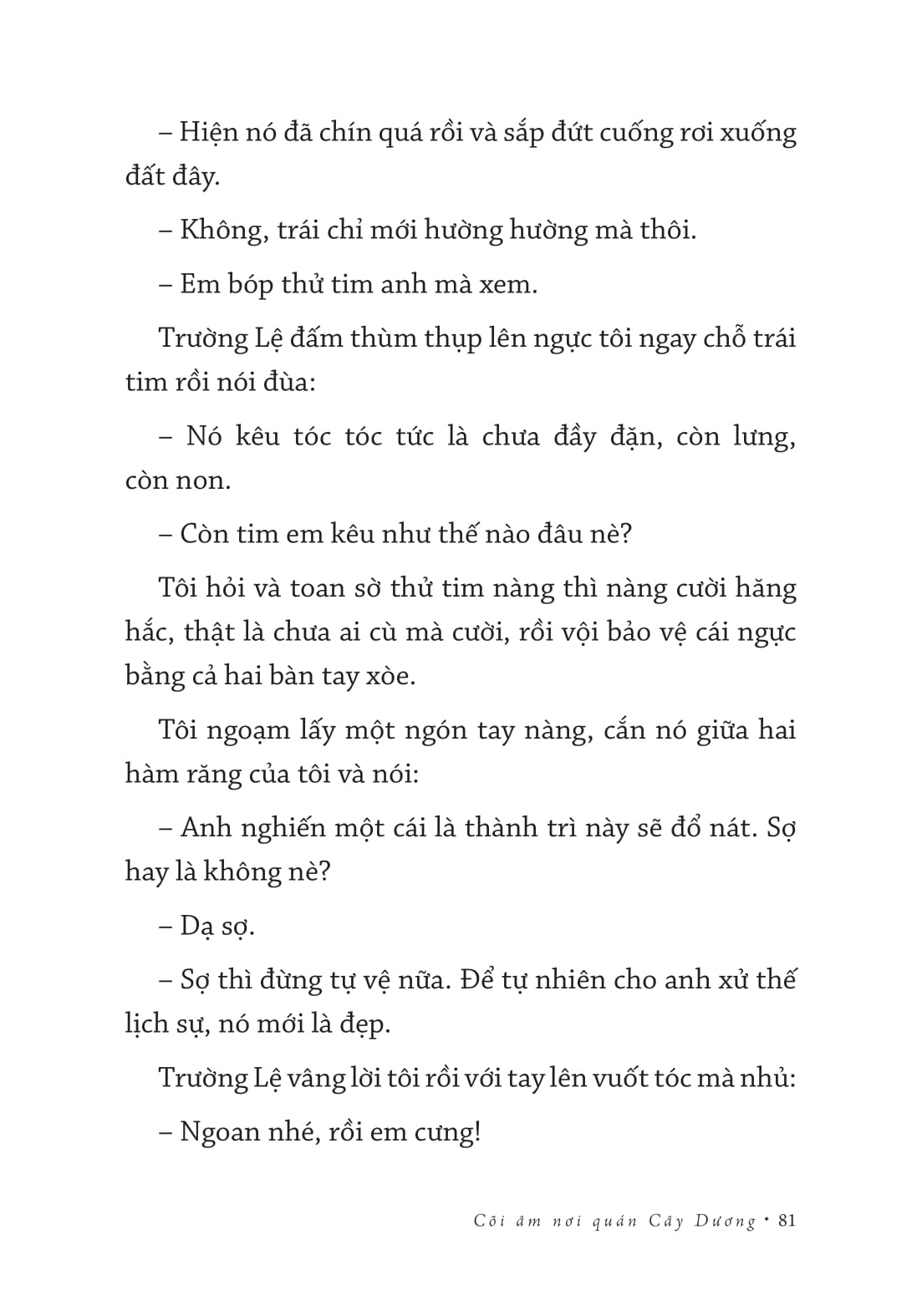 cõi âm nơi quán cây dương