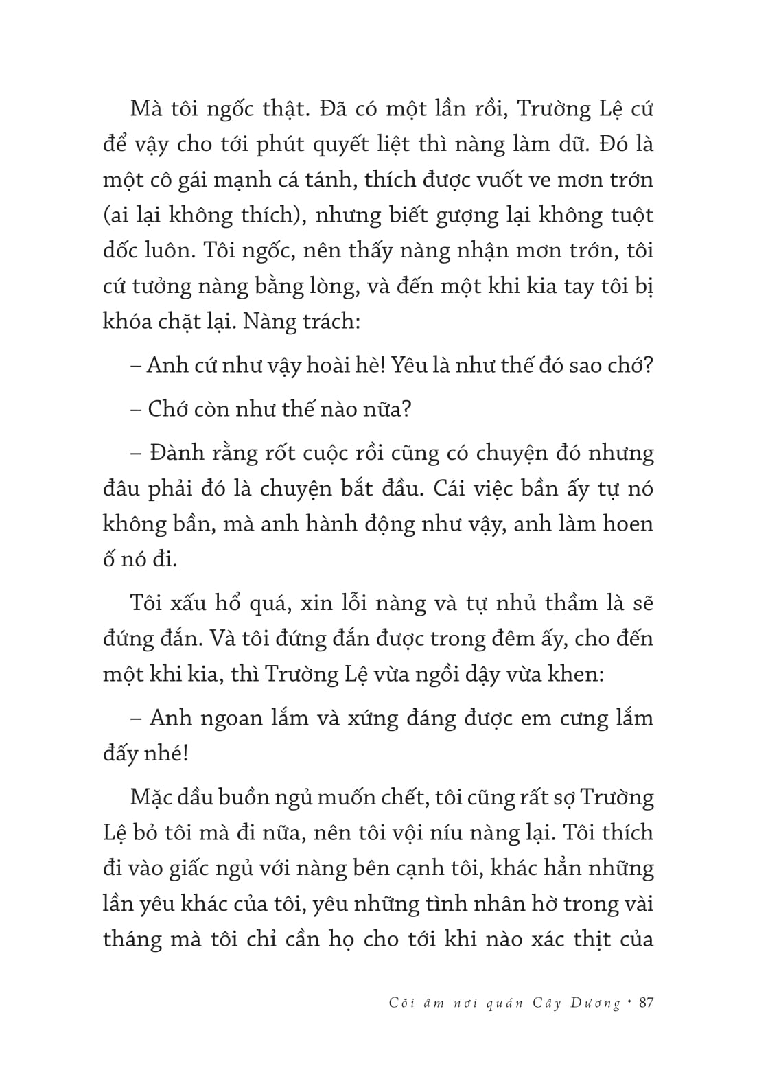 cõi âm nơi quán cây dương