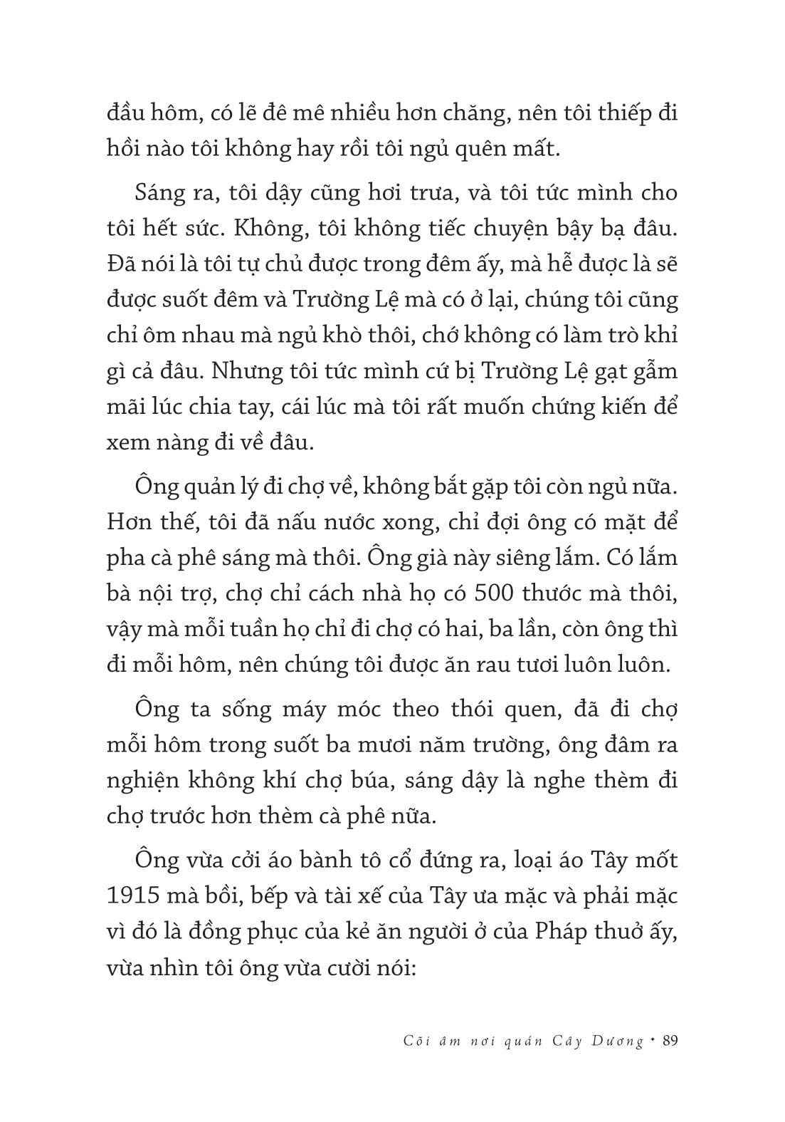 cõi âm nơi quán cây dương