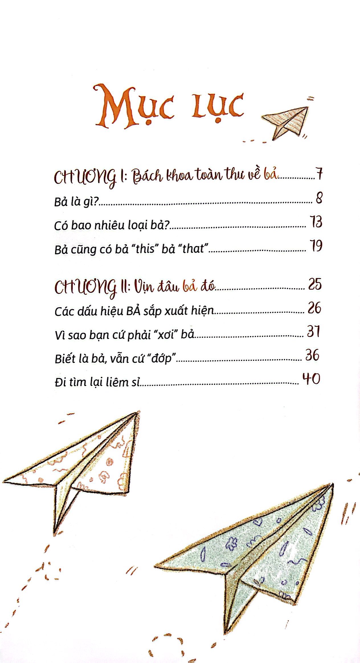 coi chừng ở đây có bả