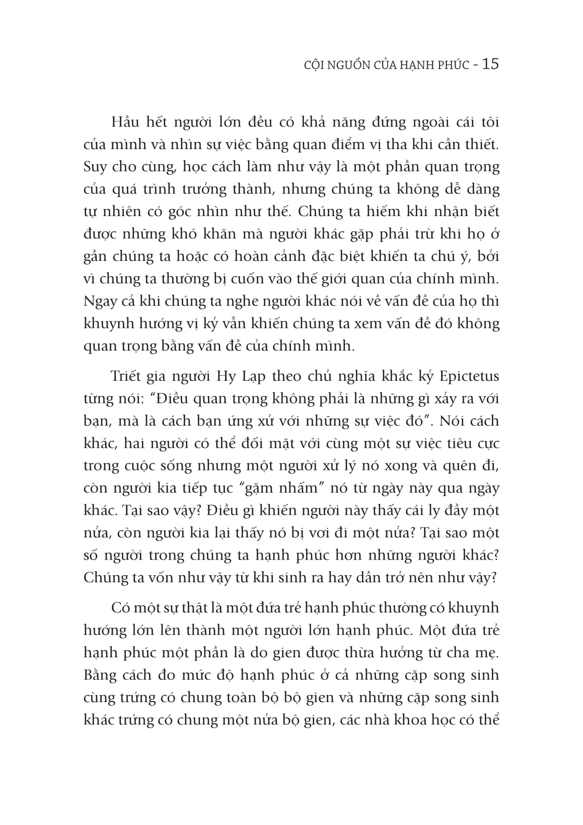 Coi Nguon Cua Hanh Phuc - The Science Of Happiness - Seven Lessons For Living Well