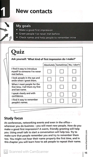 collins english for business - small talk