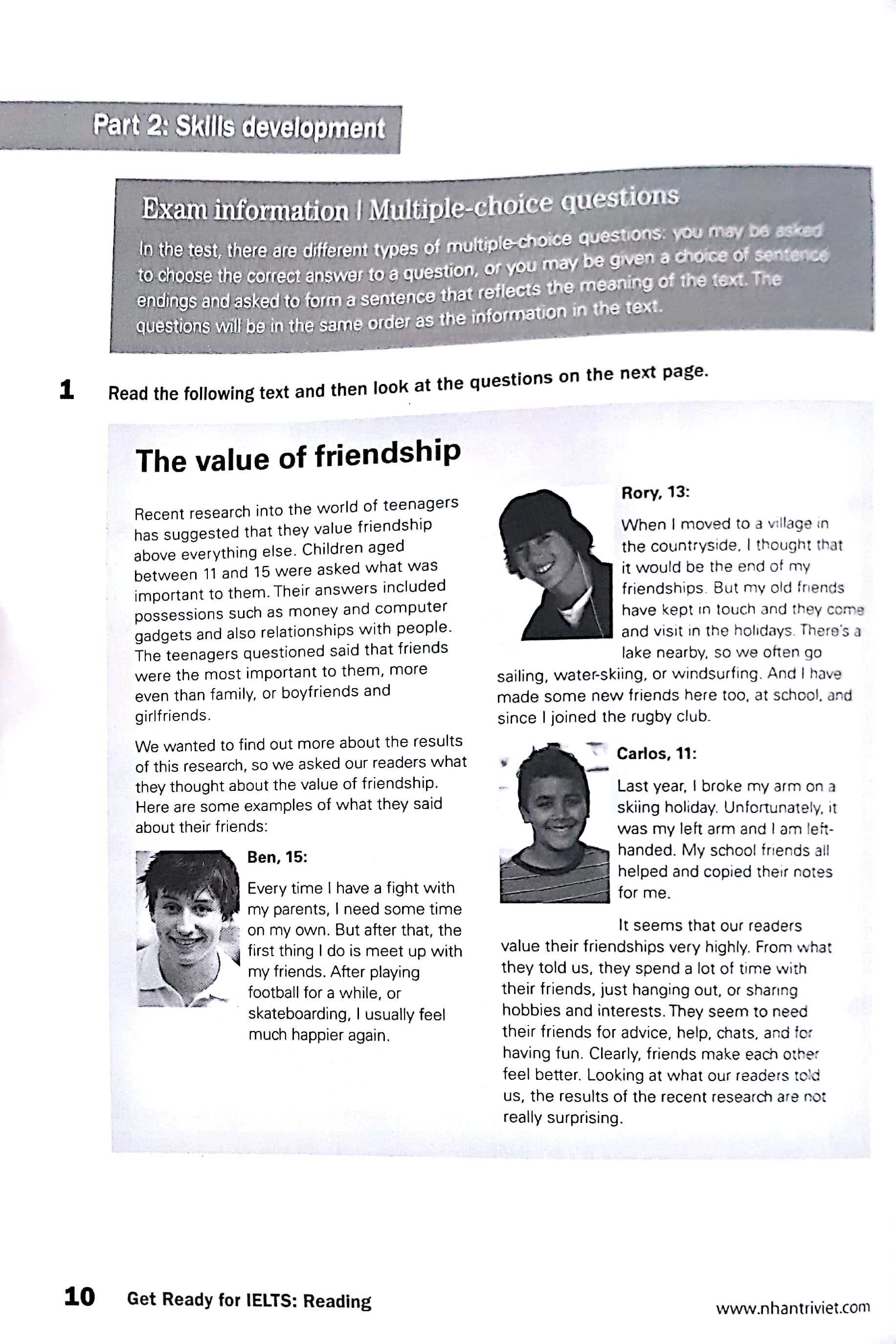 collins english for exams_get ready for ielts - reading