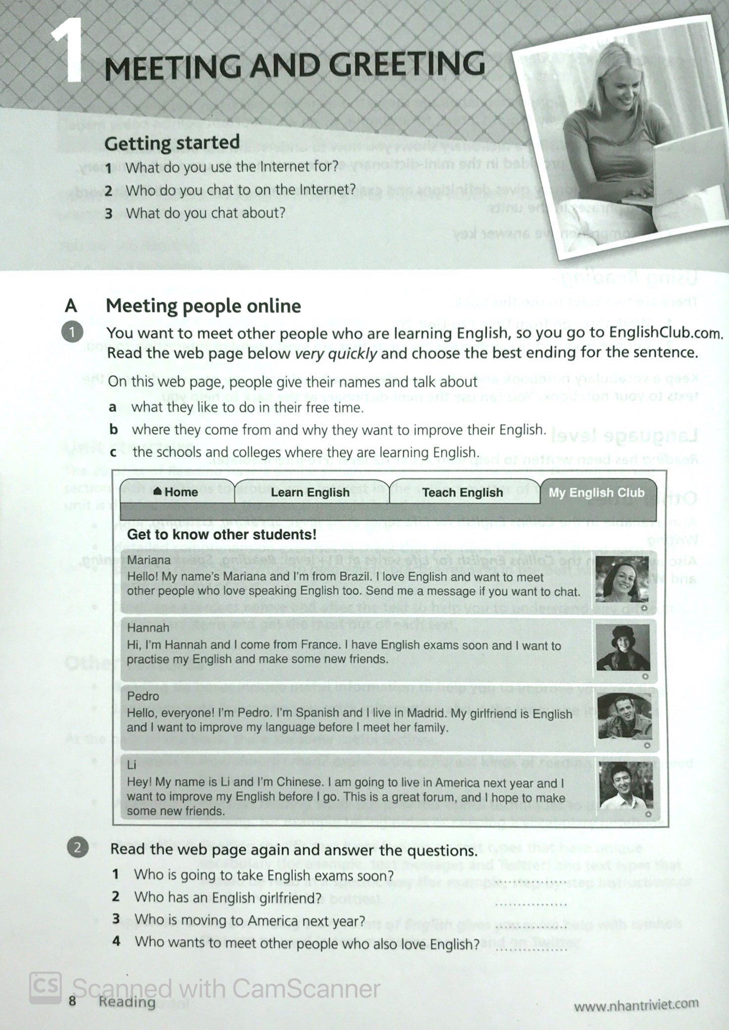 collins english for life_reading_a2 pre-intermediate