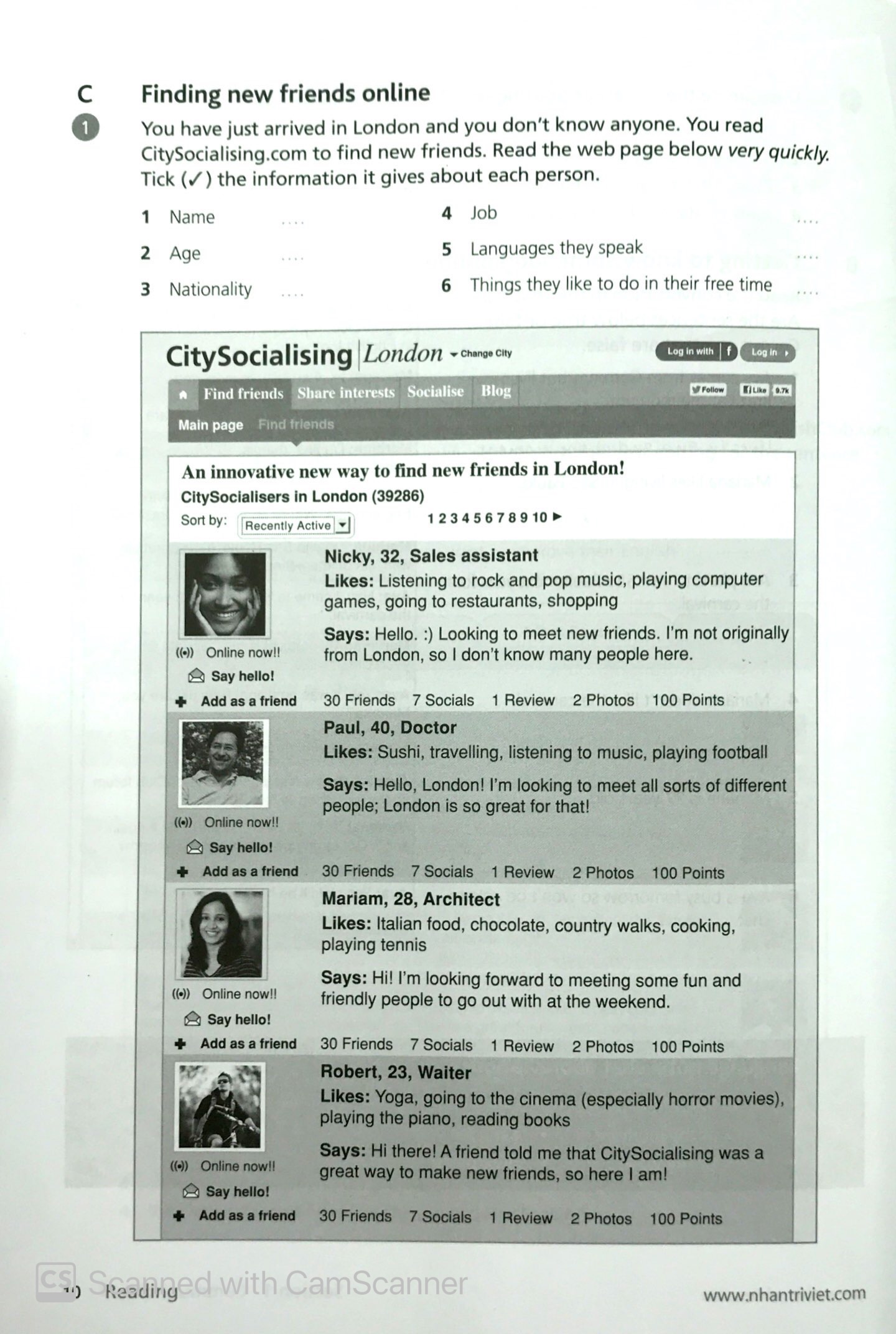 collins english for life_reading_a2 pre-intermediate