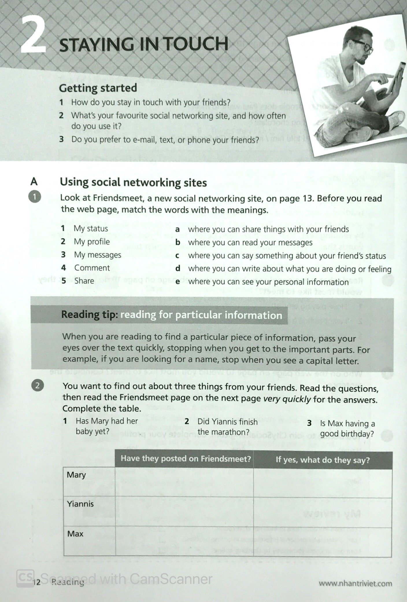 collins english for life_reading_a2 pre-intermediate