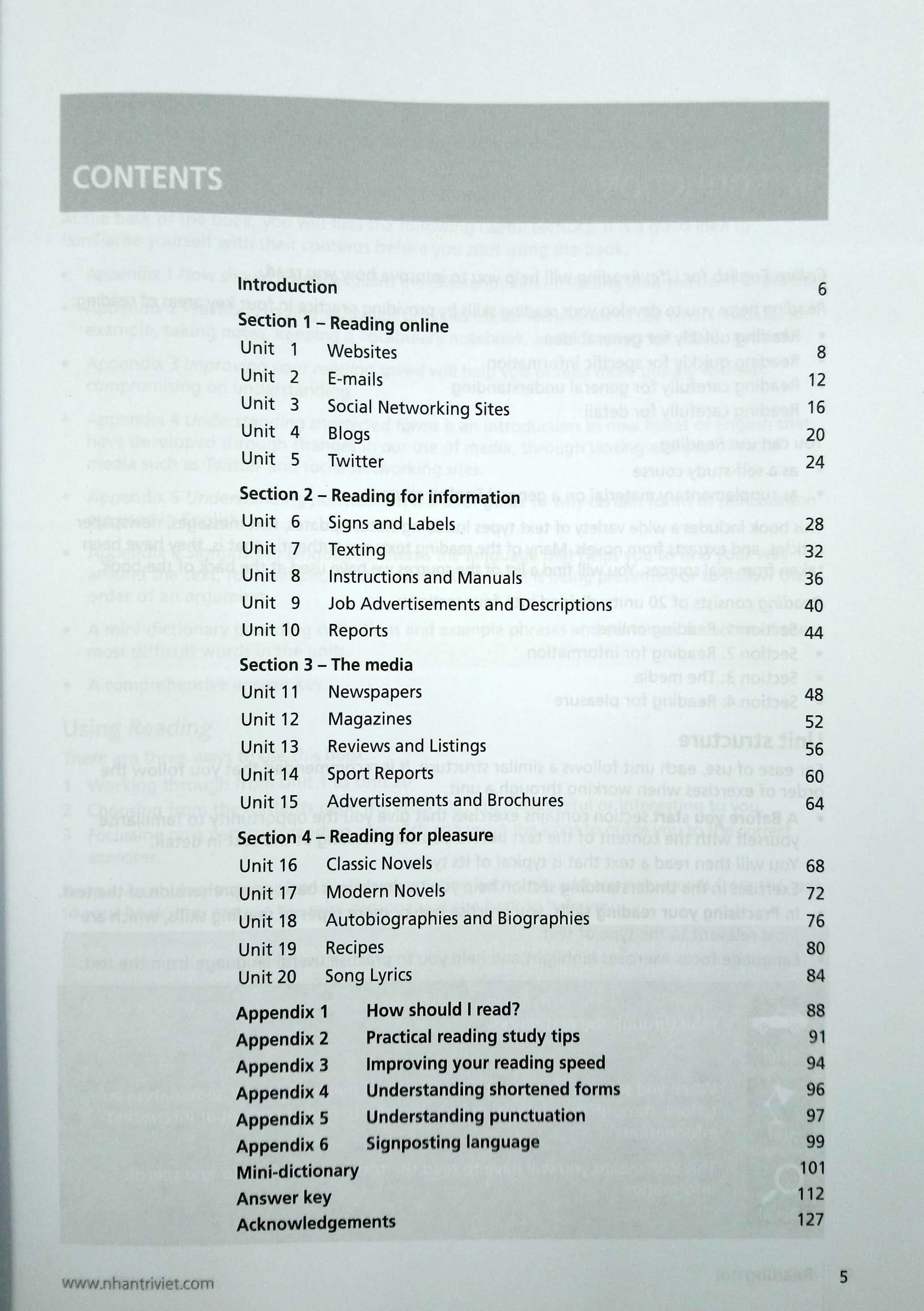 collins english for life - reading (b1 + intermediate)