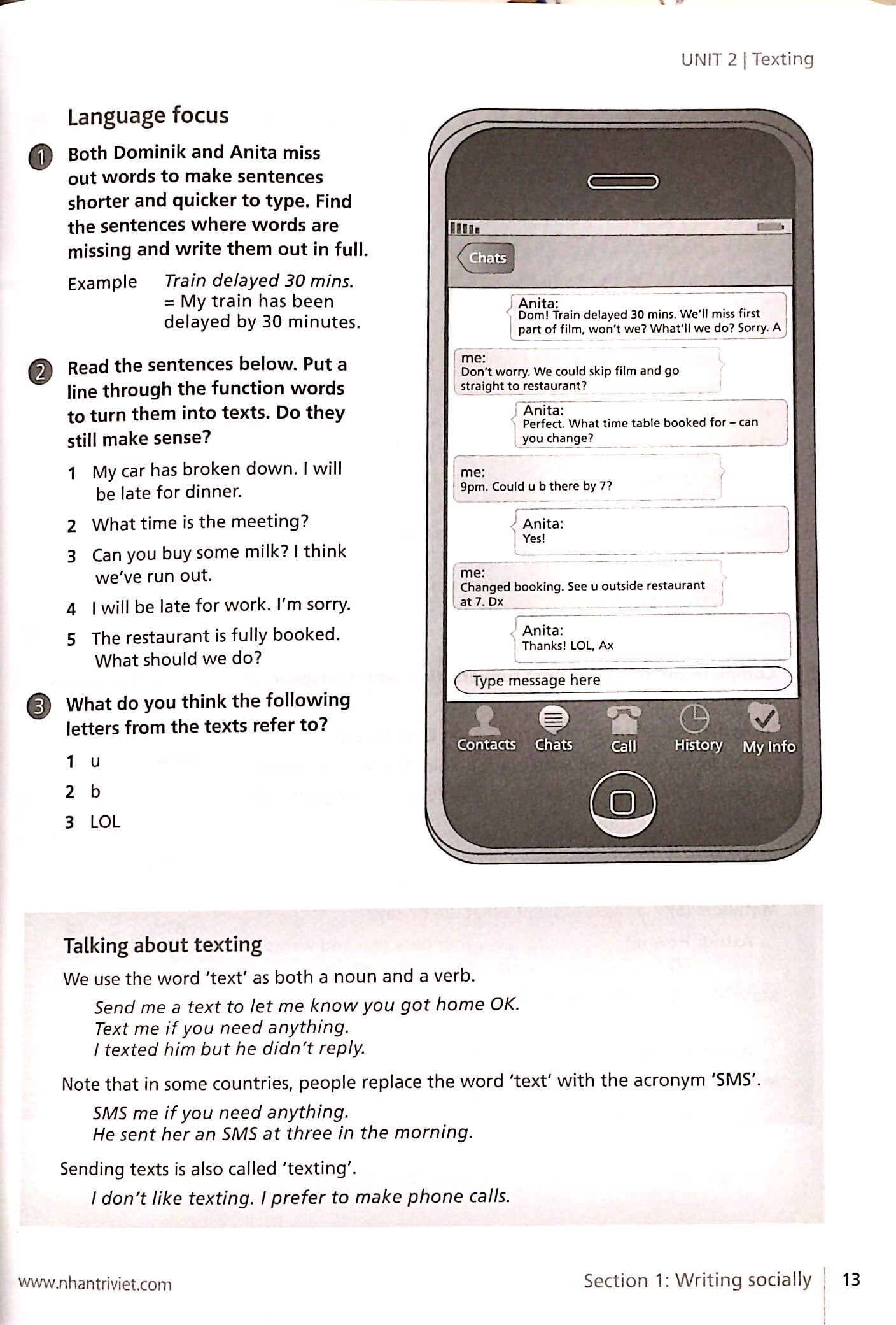 collins english for life - writing b1 + intermediate
