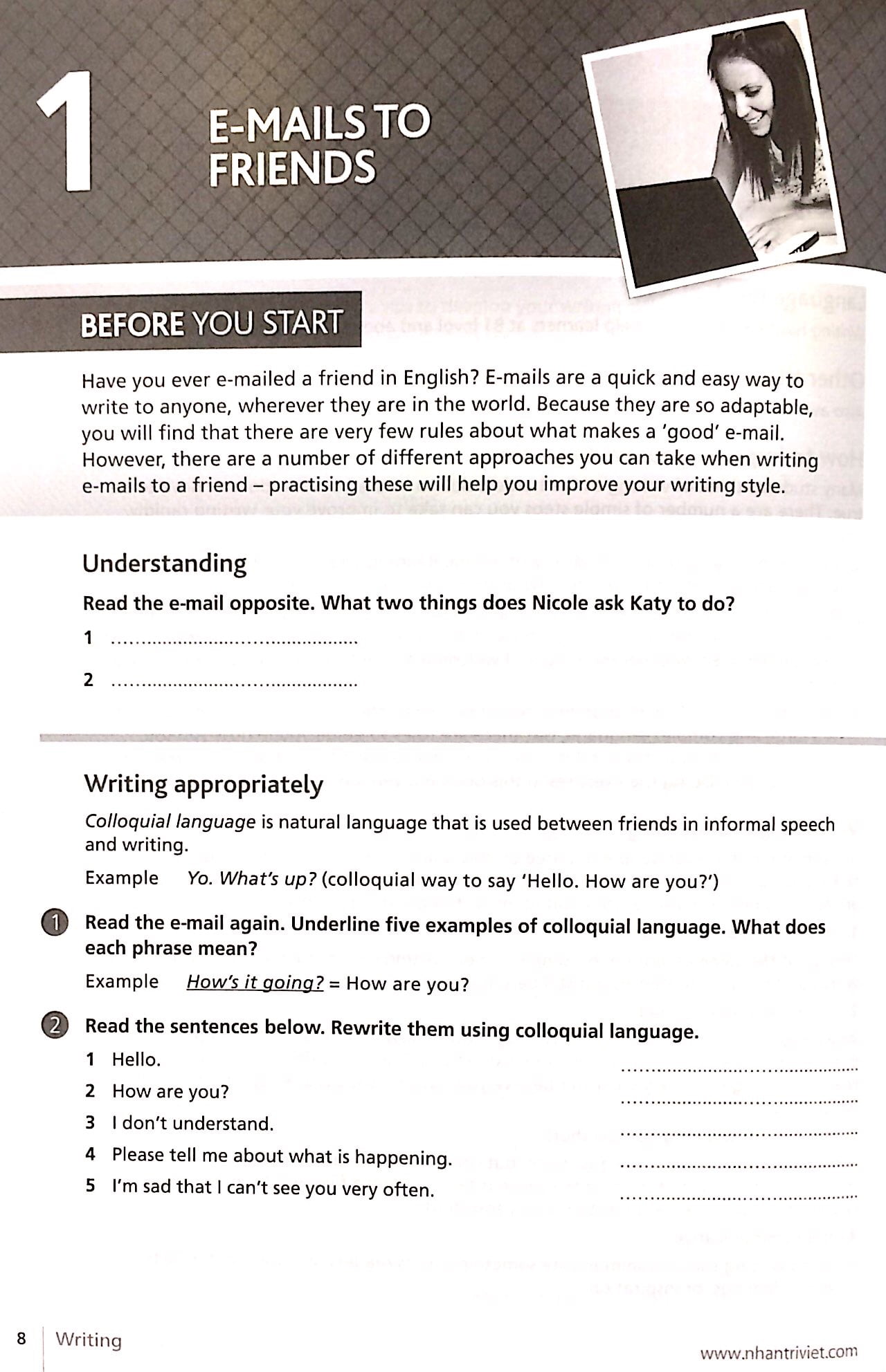 collins english for life - writing b1 + intermediate