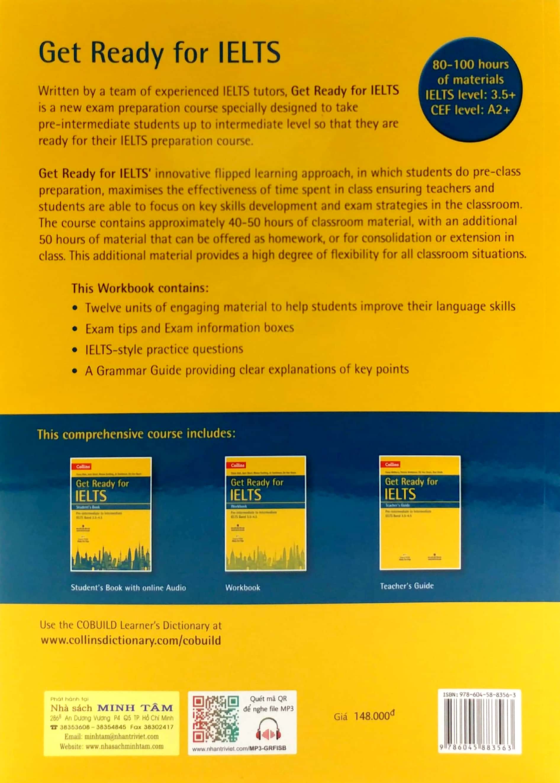 collins get ready for ielts - workbook (tái bản)