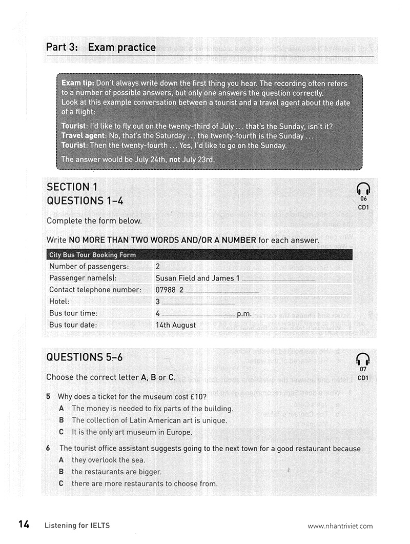 collins listening for ielts (+2cd)