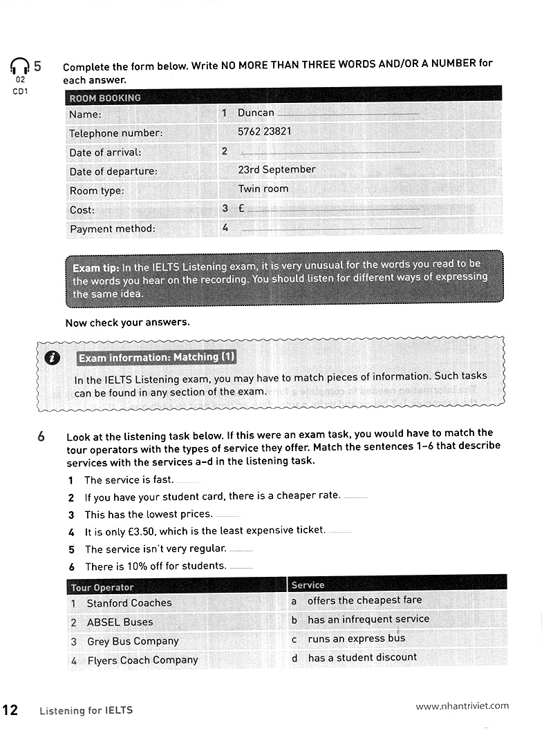 collins listening for ielts (+2cd)