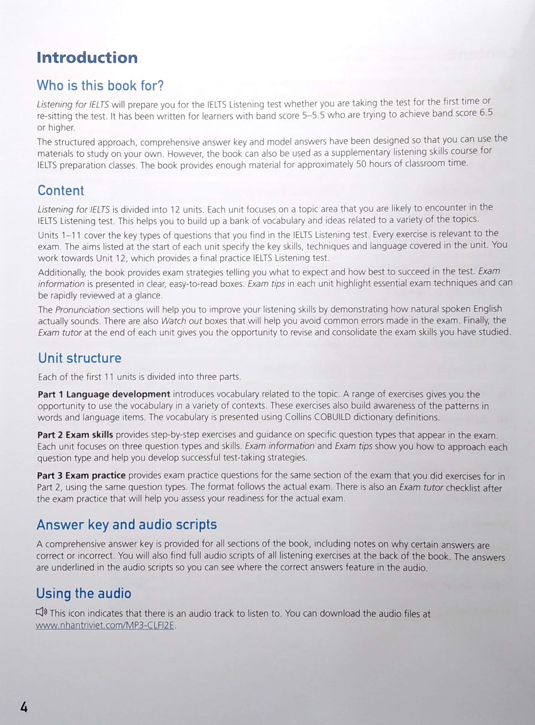 collins listening for ielts